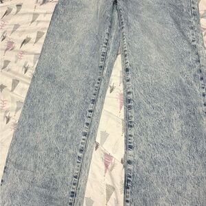 Light Blue Flare & Wide Leg Jeans